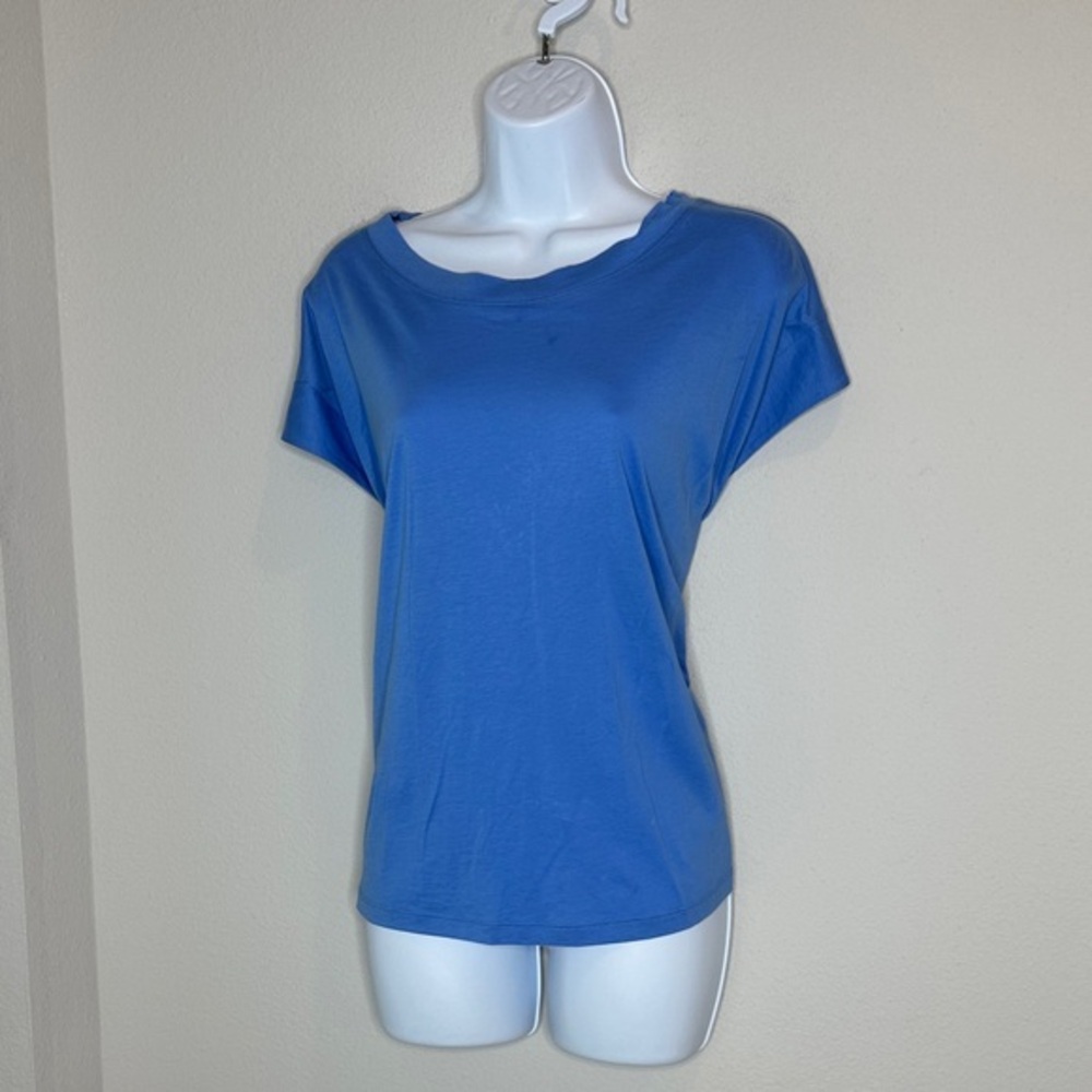 Express Women's Sky Blue Short Sleeve Tee